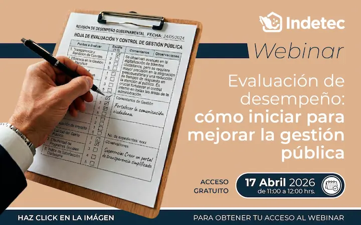 Evaluación de desempeño: cómo iniciar para mejorar la gestión pública - Indetec