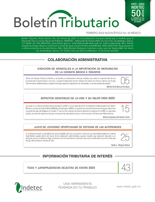 Boletín Tributario