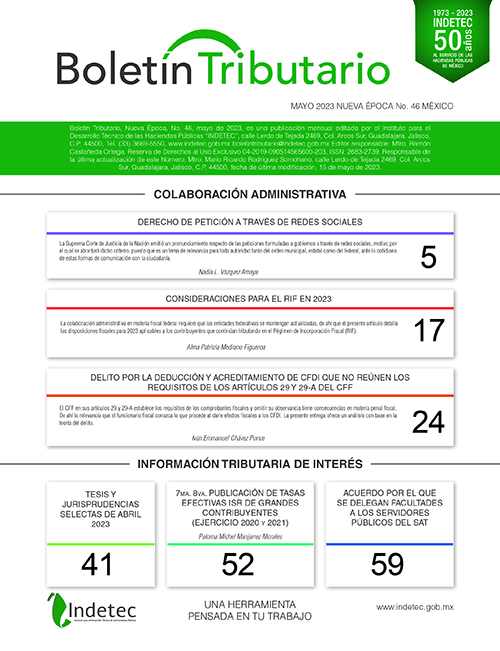 Boletín Tributario